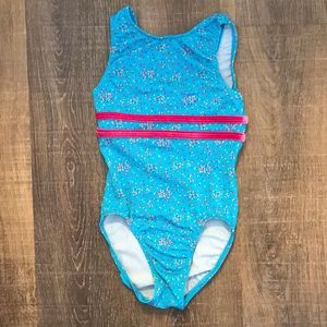 Light Blue Gymnastics Leotard